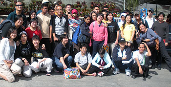 UV group photo at Cactus Point, Cameron Highlands